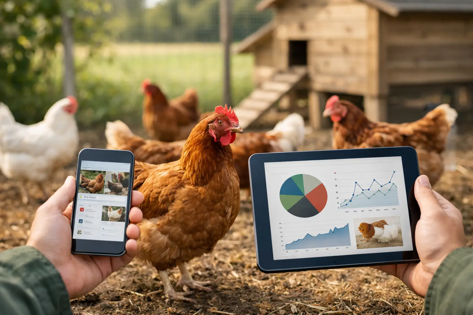 Recension av flockadministrationsapp för höns