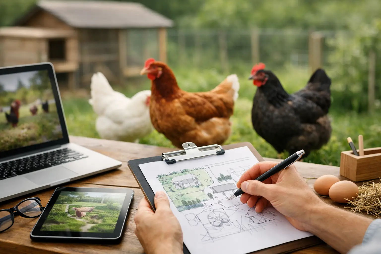 Guide till enklare flockplanering för höns