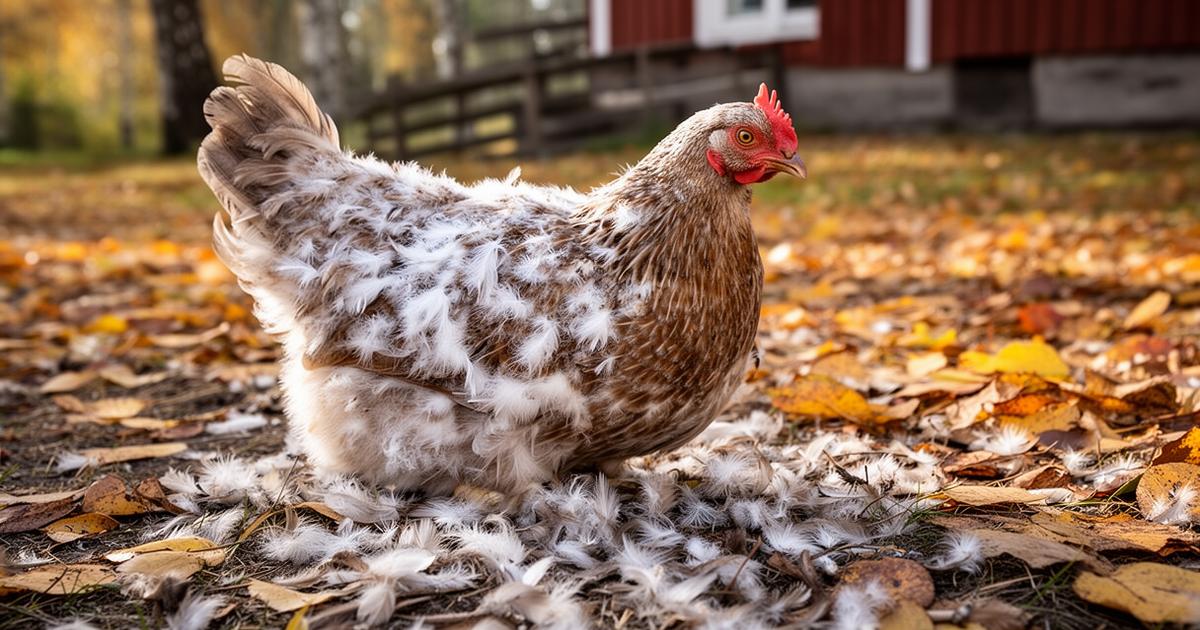 Ruggning hos höns – varför hönsen tappar fjädrarna och vad du ska göra